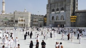 masjid al haram located mecca saudi arabia