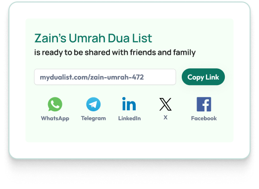 Share Dua